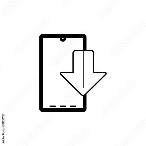 icon download via smartphone, download as necessary. 