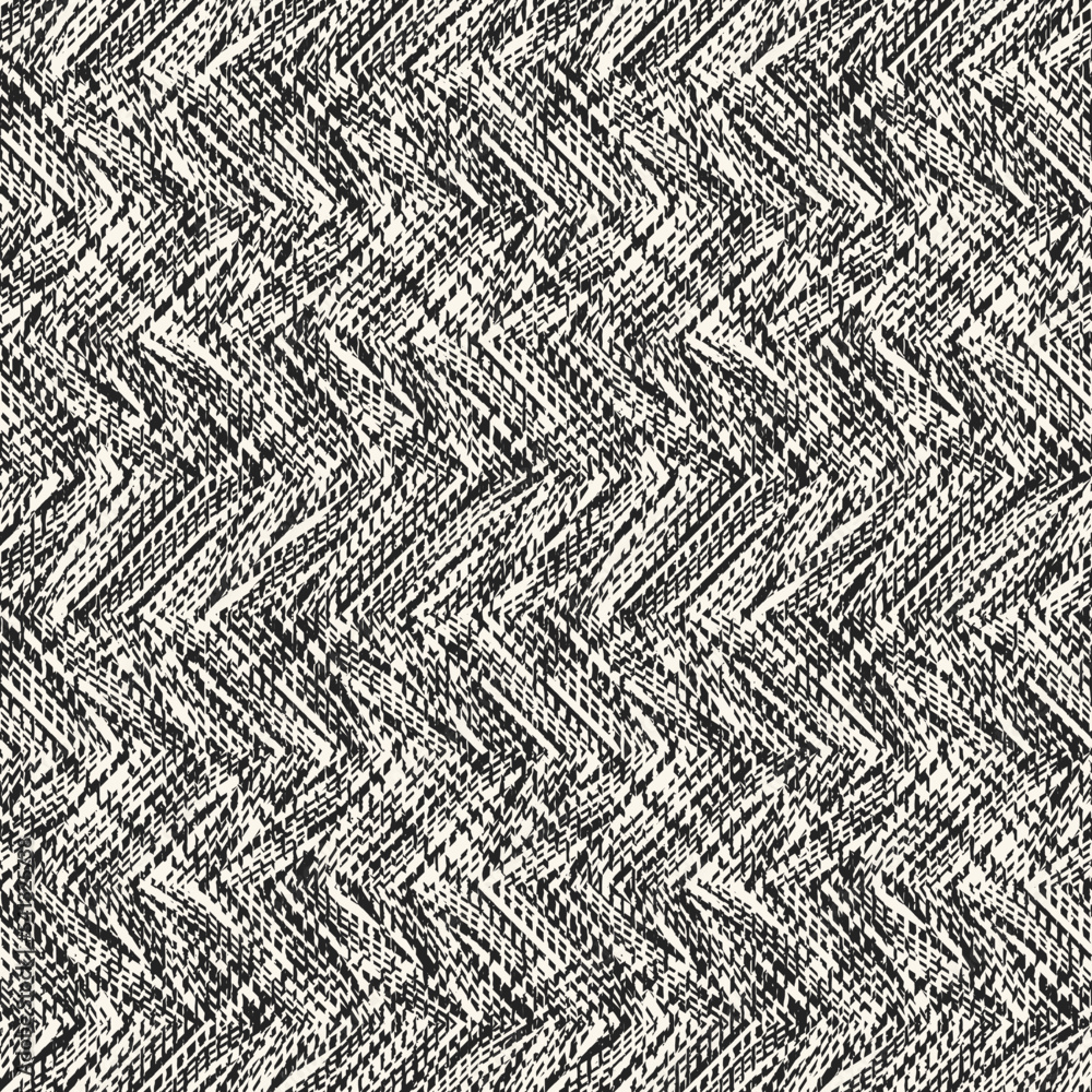 Monochrome Zigzag Knit Textured Pattern Monochrome Zigzag Knit Textured Pattern