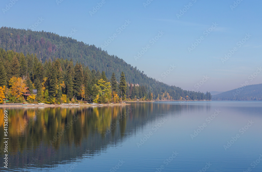 Autumn lake