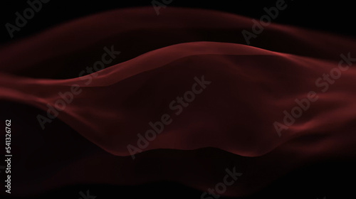 Abstract Red Background. Beautiful Waving Lines Soft Background illustrator.