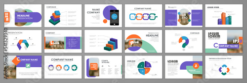 Annual report brochure set