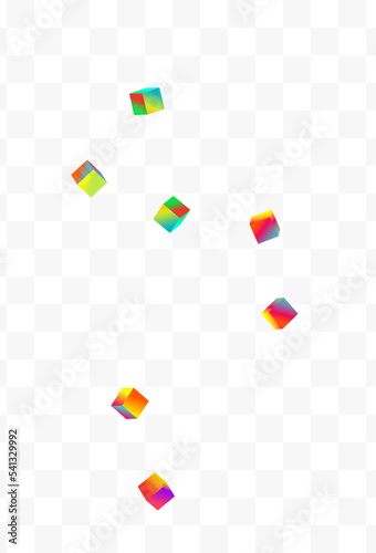 Holographic Brick Vector Transparent Background.