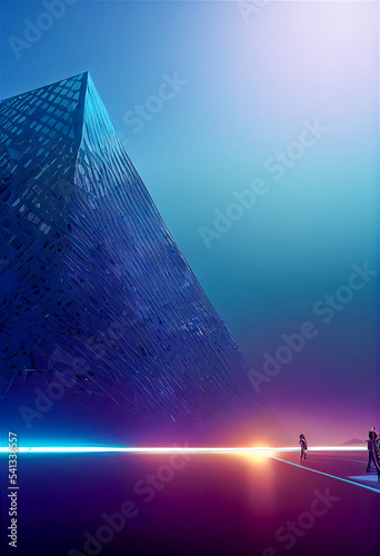 Futuristic background