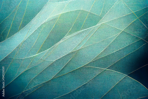 Green blue fiber background