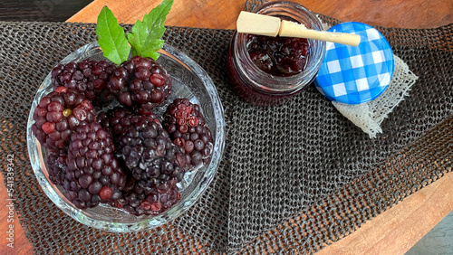 Zarzamora, blackberry, jalea
