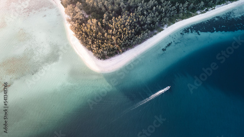 Aerial vien of Koh Adang photo