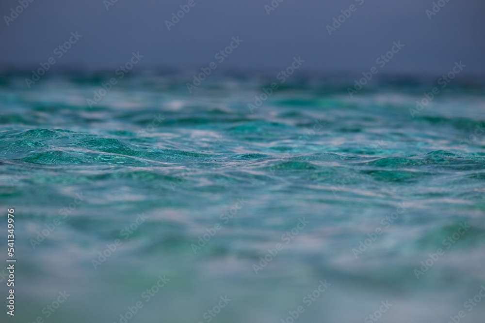Close up of clear sea water as background Close up of clear sea water as background