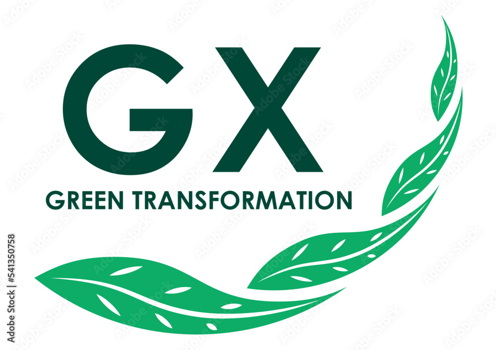 グリーントランスフォーメーションのイメージイラスト Stock ベクター Adobe Stock
