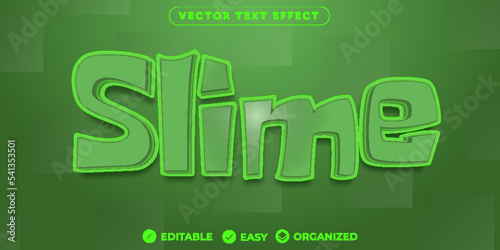 Slime Text Effect Fully Editable Font Text Effect