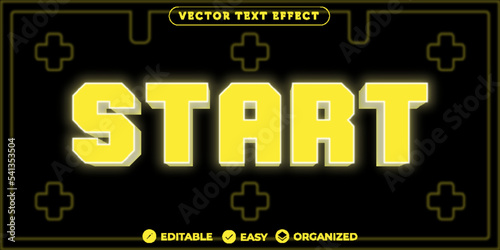 Start Text Effect,Fully Editable Font Text Effect