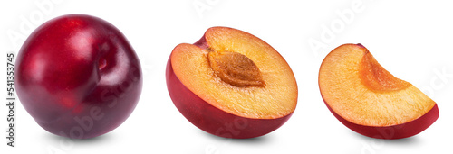 Konstfotografi Plum isolated