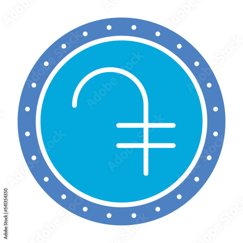 Dram Glyph Two Color Icon