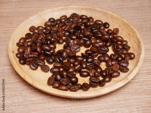 Still life shot of coffee beans stock photo