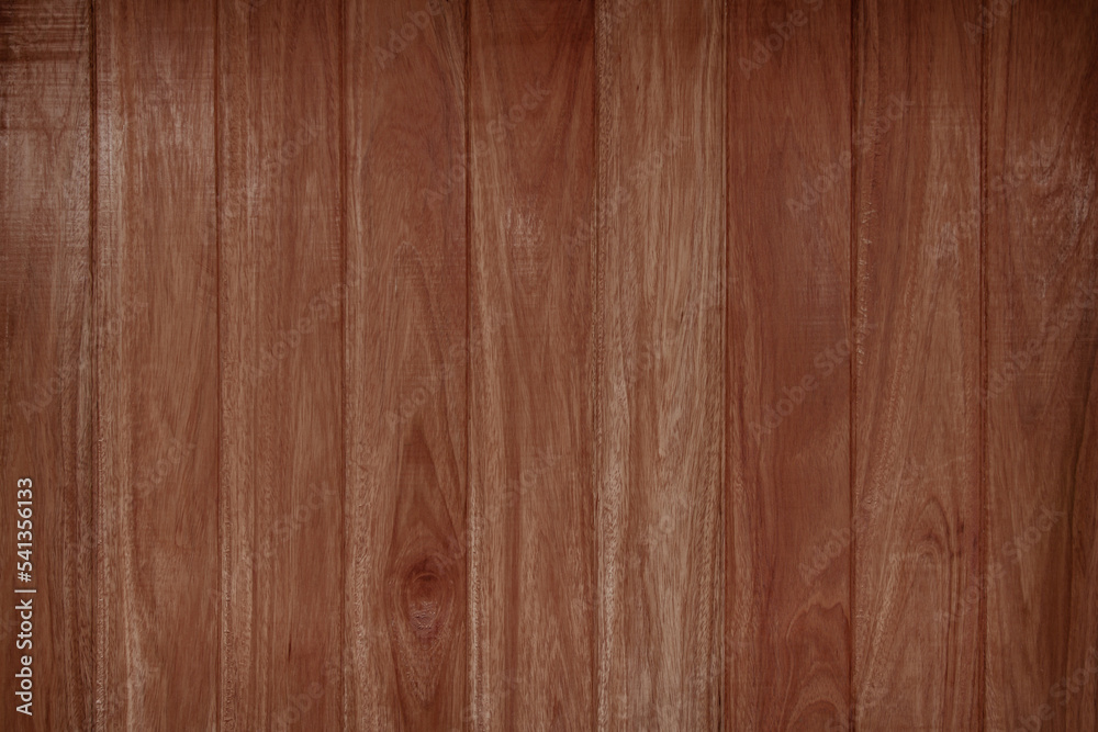Fototapeta premium Old brown wood texture background of wall seamless. Vintage dark wooden plank oak uneven textured rustic grunge. Design decorative surface board nature pattern with hardwood grain square furniture.