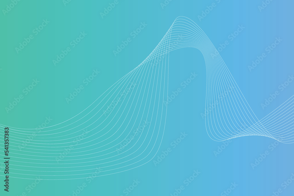 Modern colorful wavy line background Design. wave curve abstract background for business, landing page, flyers, website, banner and presentation,
