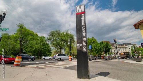 DC Metro Sign
