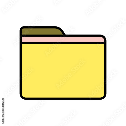 Folder icon vector design templates