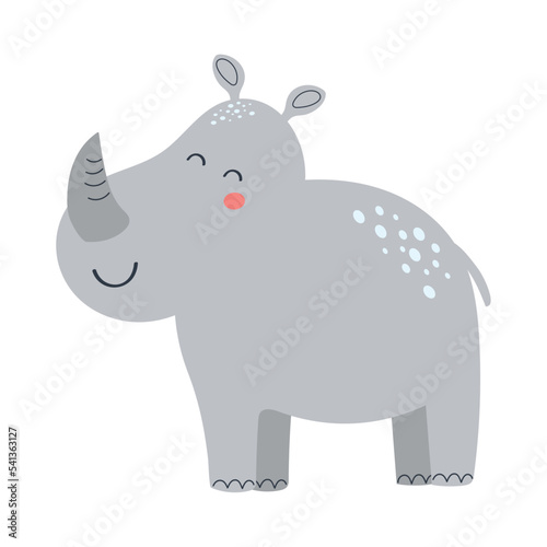 cute rhino adorable