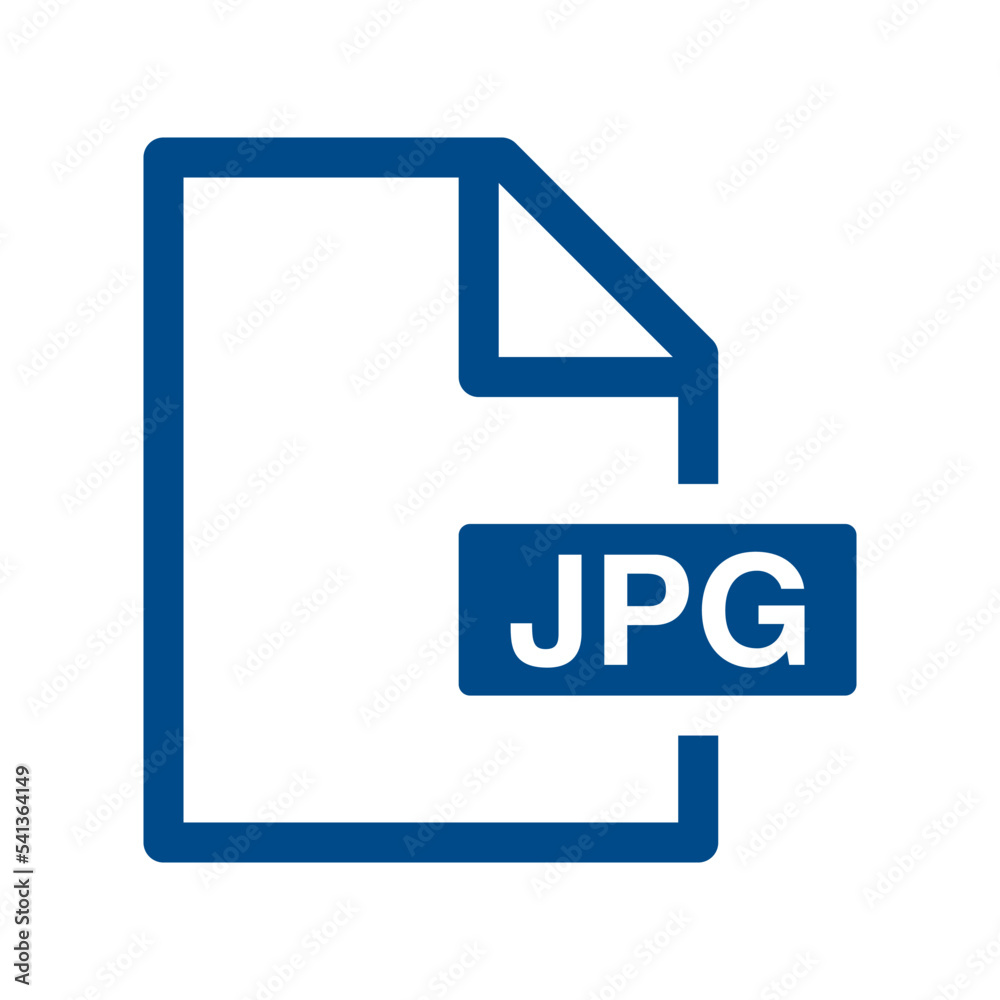 File document outline icon, JPG symbol design illustration. File document outline icon, JPG symbol design illustration.