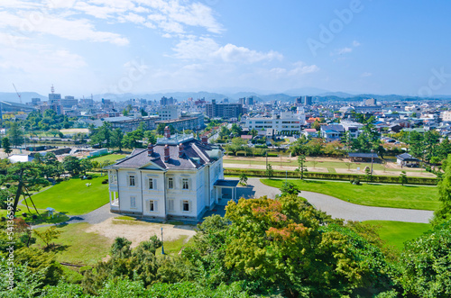 Tottori cityscape, Chugoku, Japan.