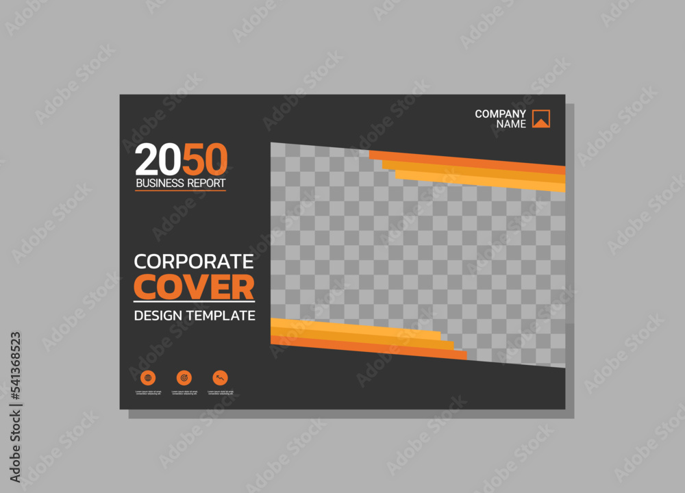 Modern Company horizontal Cover Business
