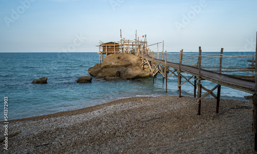 Italy sea coast of adriatic sea vacation