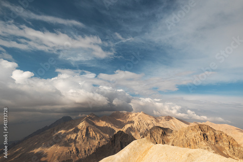 Breathtaking mountain landscape. The Anti Taurus Mountains. Aladaglar National Park. Turkey..