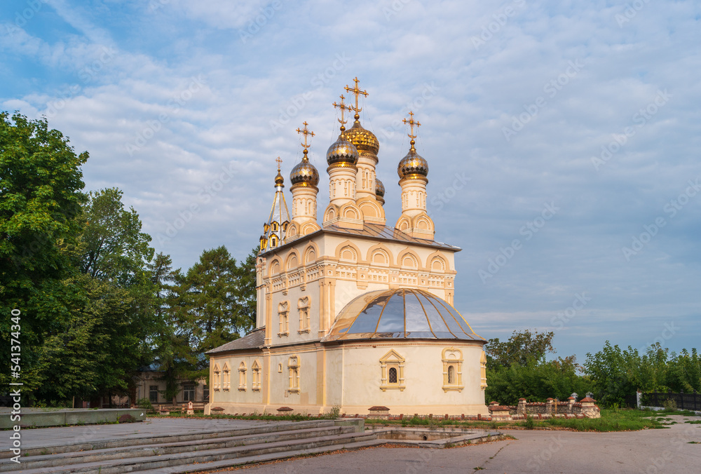 View of Transfiguration Church of the Savior on Yar. Ryazan, Russia.