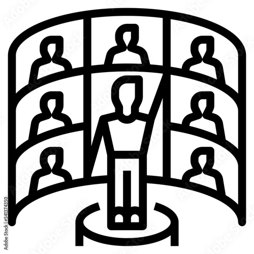 virtual events icon