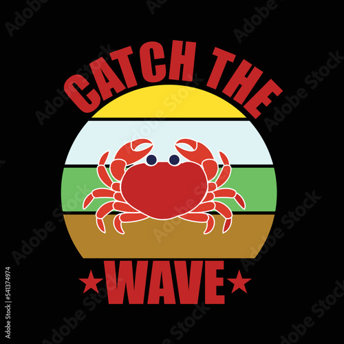 Crab T-shirt design