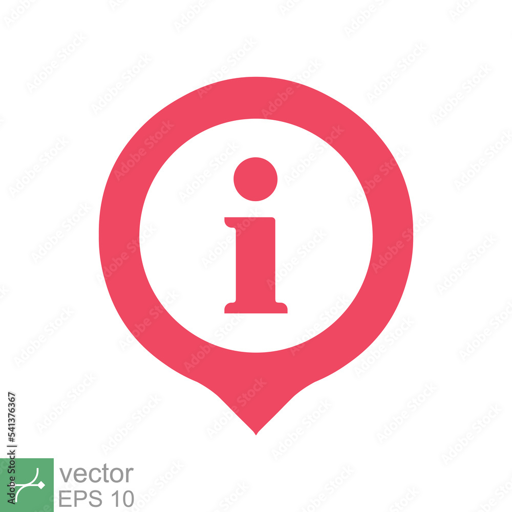 Information bubble speech icon. Simple flat style. Info help sign mark, inform, pictogram, red balloon shape, template design. Vector illustration isolated on white background. EPS 10. Information bubble speech icon. Simple flat style. Info help sign mark, inform, pictogram, red balloon shape, template design. Vector illustration isolated on white background. EPS 10.