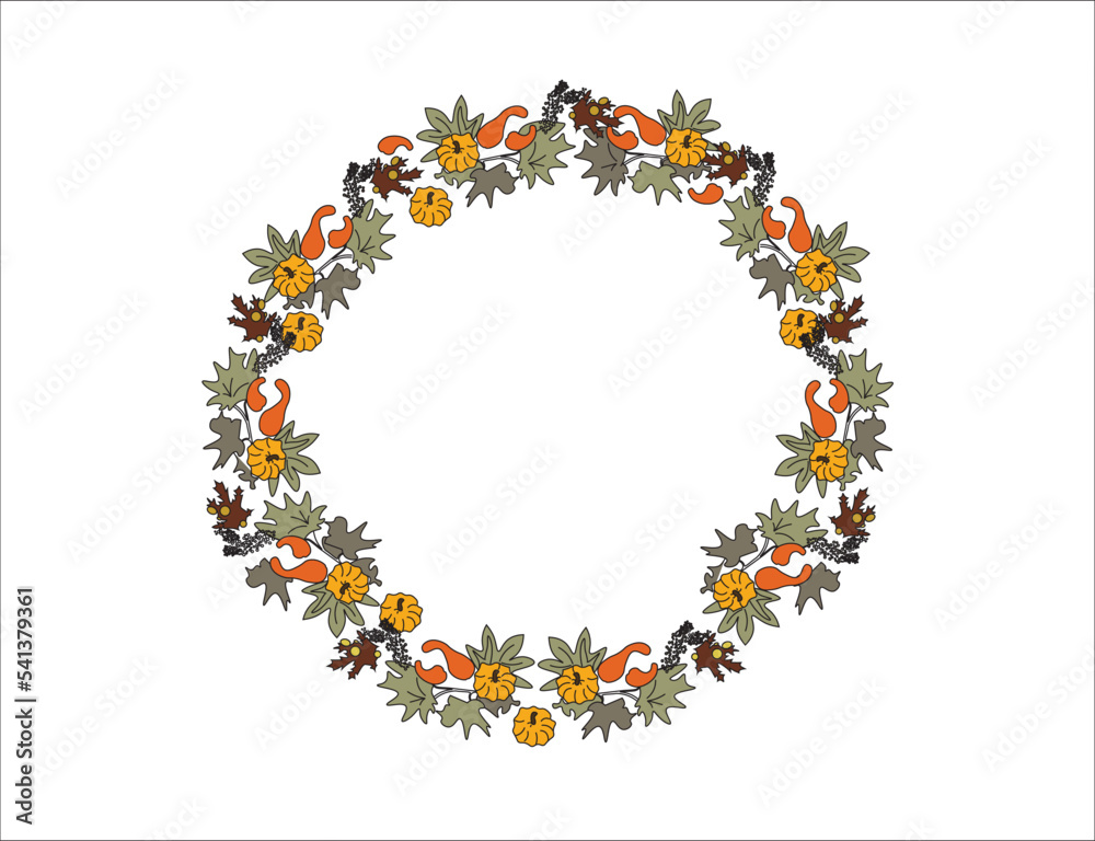 
autumn wreath