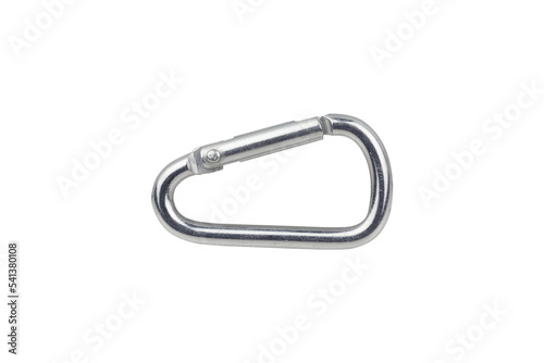 metal carabiner  isolate,  transparent background photo