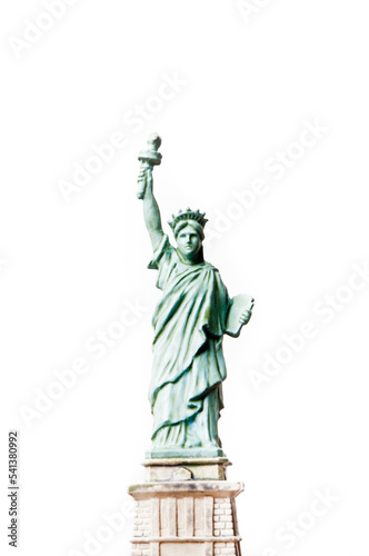Liberty statue toy reproduction, souvenir photo