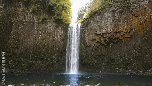 Abiqua Falls located near Scott Mills, Oregon photo