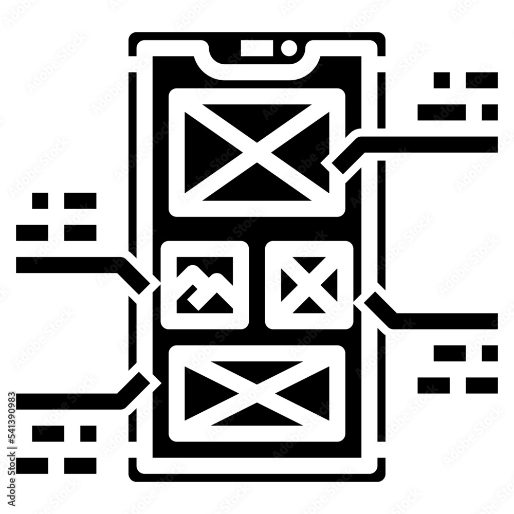 layout glyph icon layout glyph icon