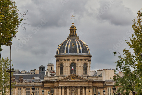 facade of the institute in paris