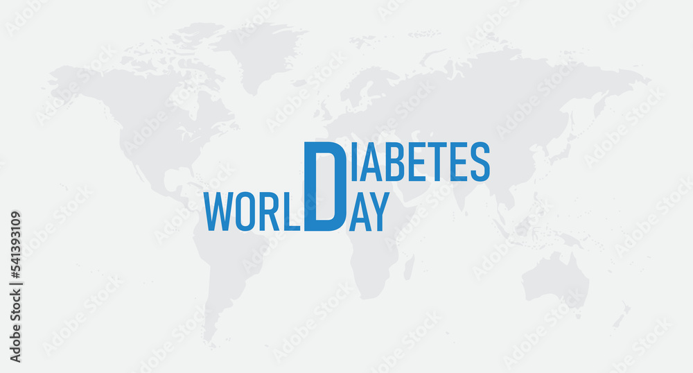 World Diabetes Day Concept Design. Vector Illustration.