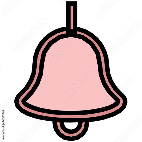 Bell Colored Line Icon