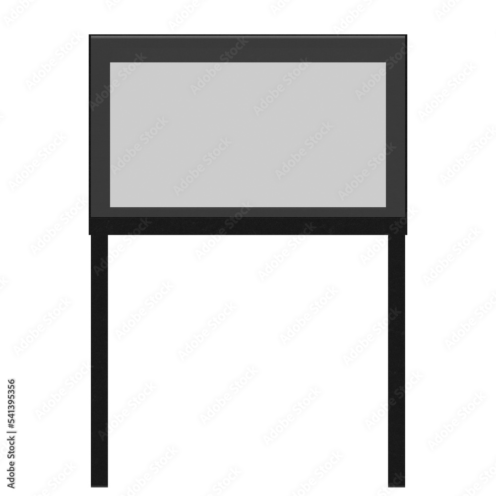 3d rendering illustration of a glass top desk 3d rendering illustration of a glass top desk