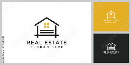 home Logo Design Template vector