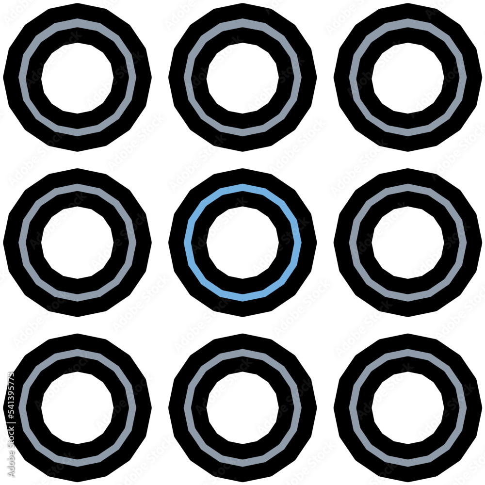 Rows Colored Line Icon Rows Colored Line Icon