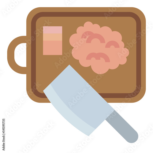 mince flat icon