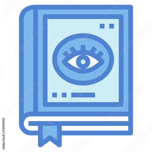 spellbook two tone icon style