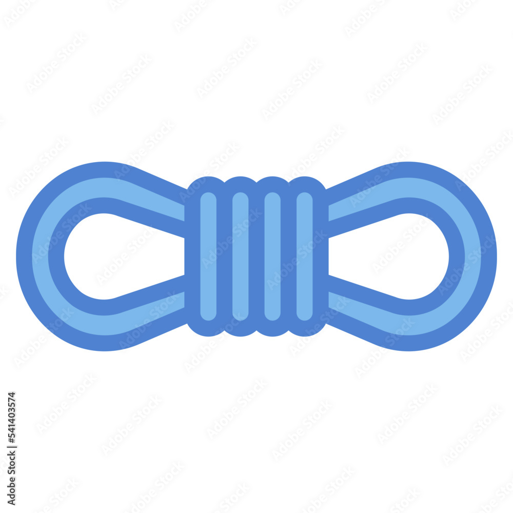 rope two tone icon style rope two tone icon style