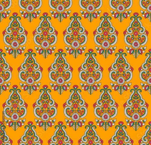 Traditional motif pattern Free Vector