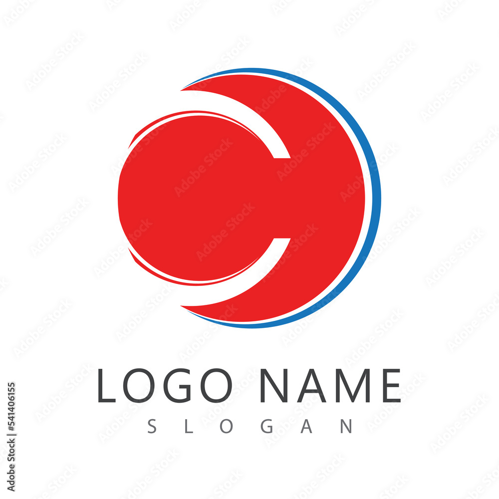 Circle logo template vector design Circle logo template vector design