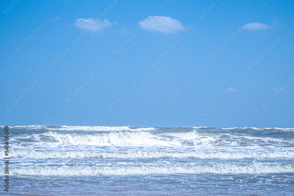 sea wave beautiful tropical beach and sea in sunny day. Beach sea sea wave beautiful tropical beach and sea in sunny day. Beach sea