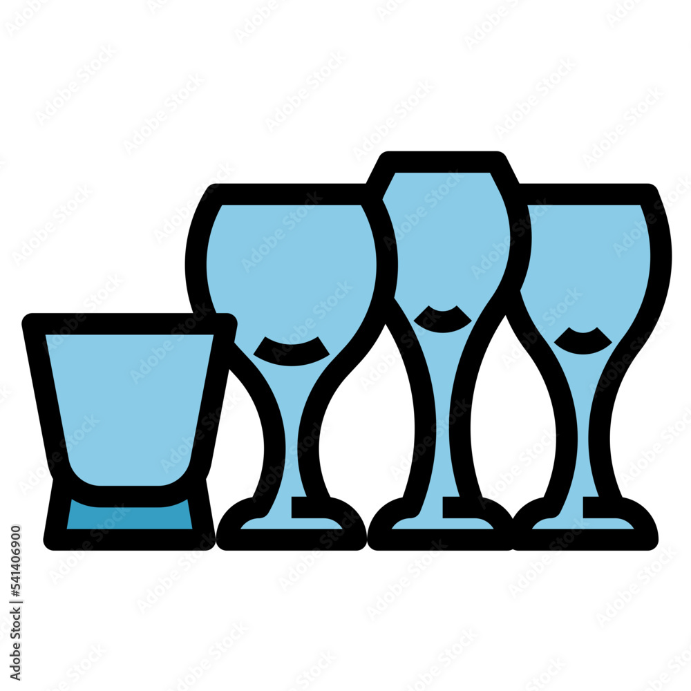 glass filled color line glass filled color line