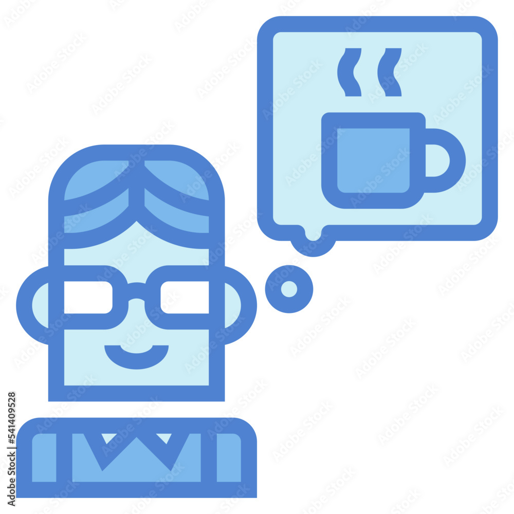 coffee two tone icon style coffee two tone icon style